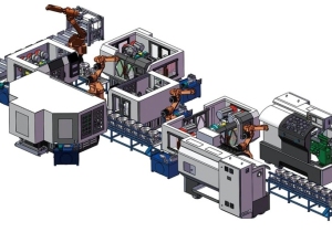 電機殼(ké)專機輸(shū)送流水(shui)線
